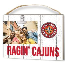 Jardine - Louisiana Ragin' Cajuns 8'' x 10'' Weathered Clip It Frame - White