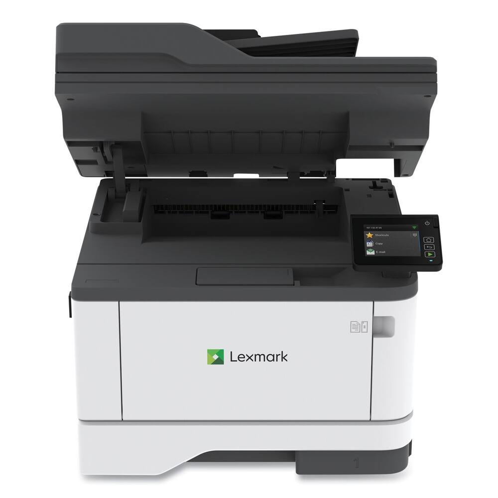 Back. Lexmark - 29S0500 MFP Copy/Fax/Print/Scan Mono Laser Printer - White|Black.