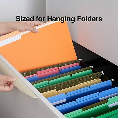 Sized for Hanging Folders