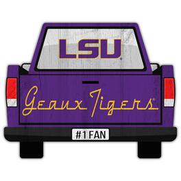 Fan Creations - LSU Tigers 12'' x 12'' Truck Back D-cor - Multicolor