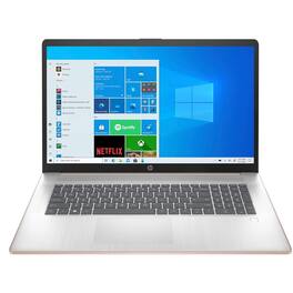 HP - 17.3" HD+ Laptop,Intel Celeron N4120,8GB RAM,256GB SSD,Intel UHD Graphics,Win 11 Pro - Gold