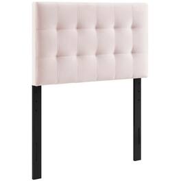 Lily Biscuit Tufted Performance Velvet Twin Headboard by Modway - Red