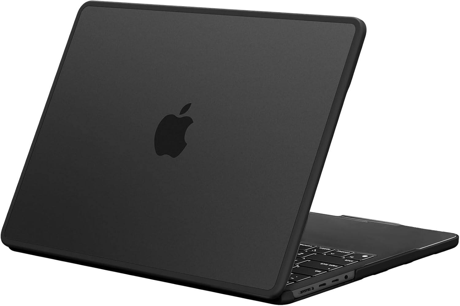 Angle. Apple - MacBook Pro 13-Inch "M2" 8 CPU/10 GPU 8GB - 256GB SSD Bundle with Keyboard Cover and Case - Silver.