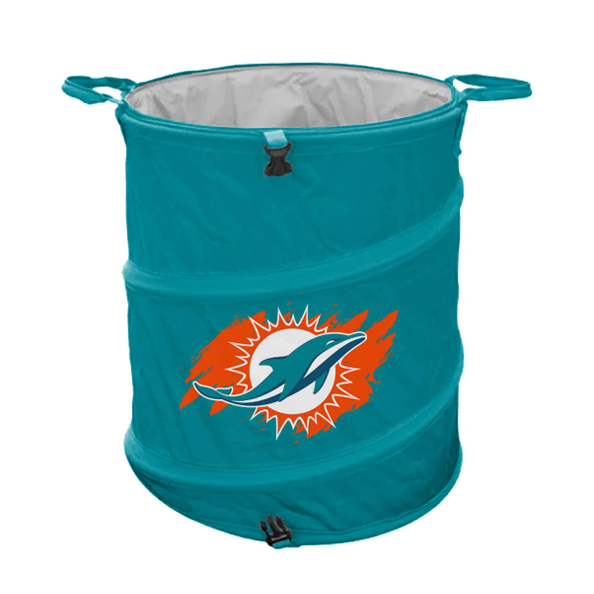 Front. Pegasus - Miami Dolphins Big Logo Collapsible Can - Multicolor.