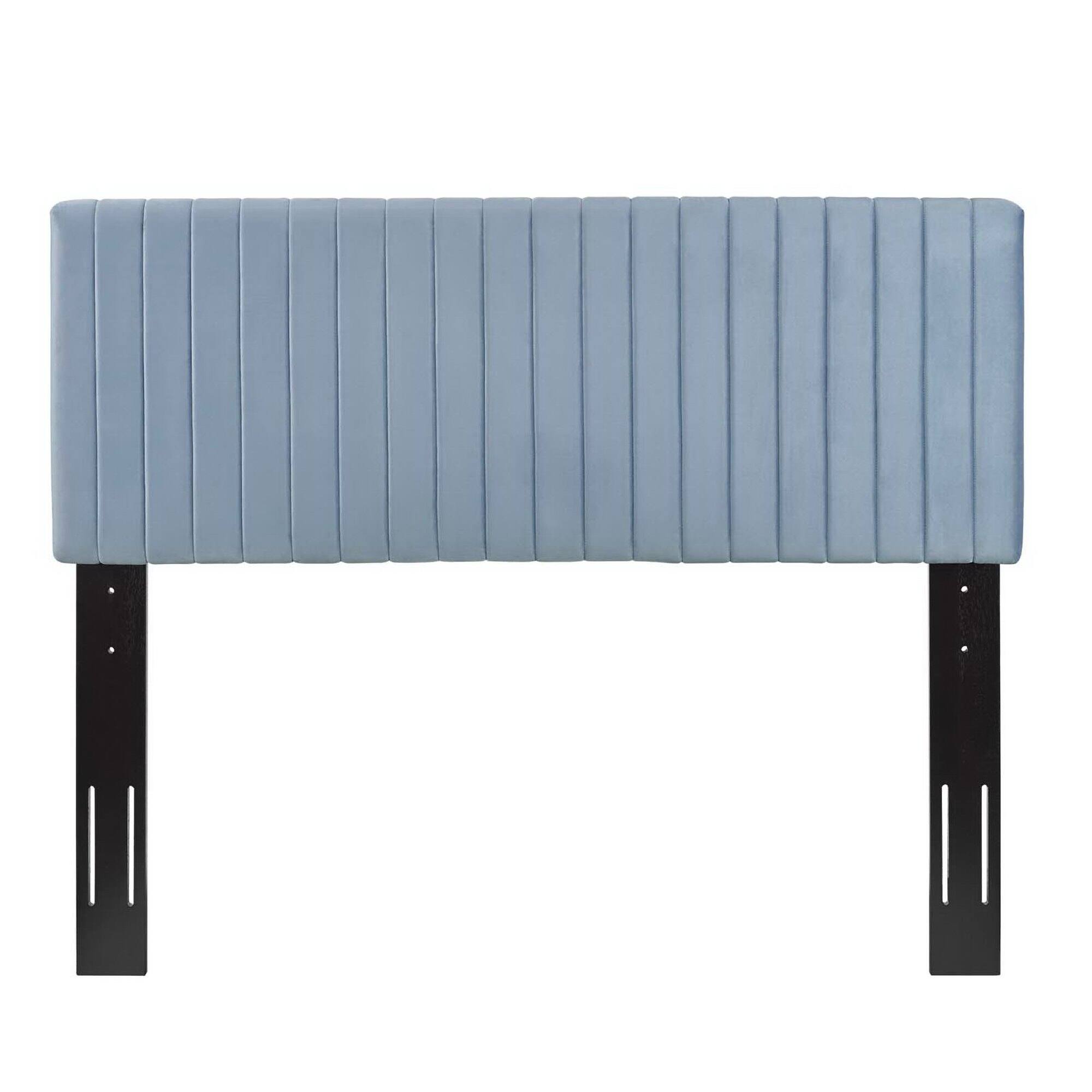 Alt View 1. Modway - Keira Performance Velvet Full / Queen Headboard by Modway - Blue.