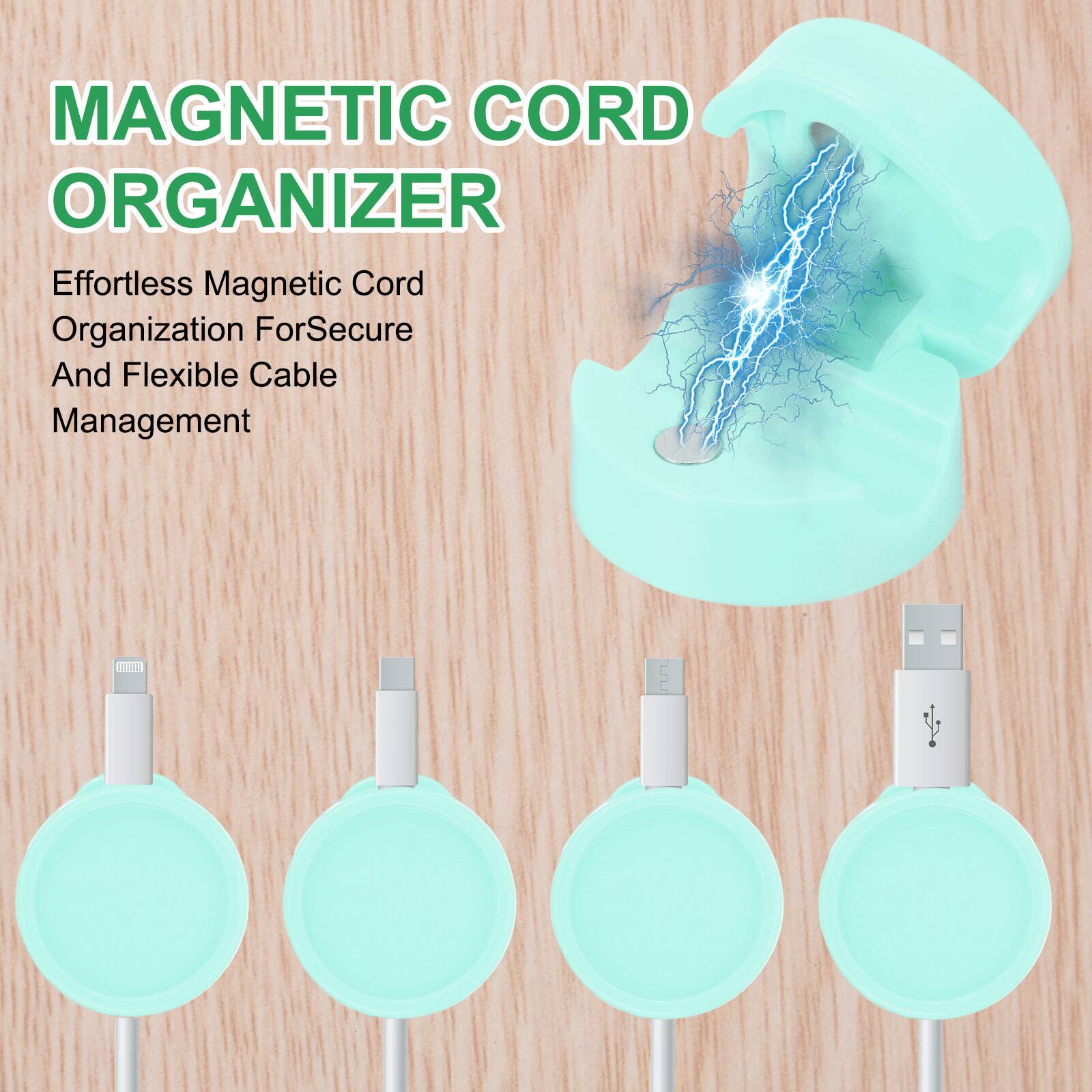 MAGNETIC CORD ORGANIZER

Effortless Magnetic Cord Organization For Secure And Flexible Cable Management
