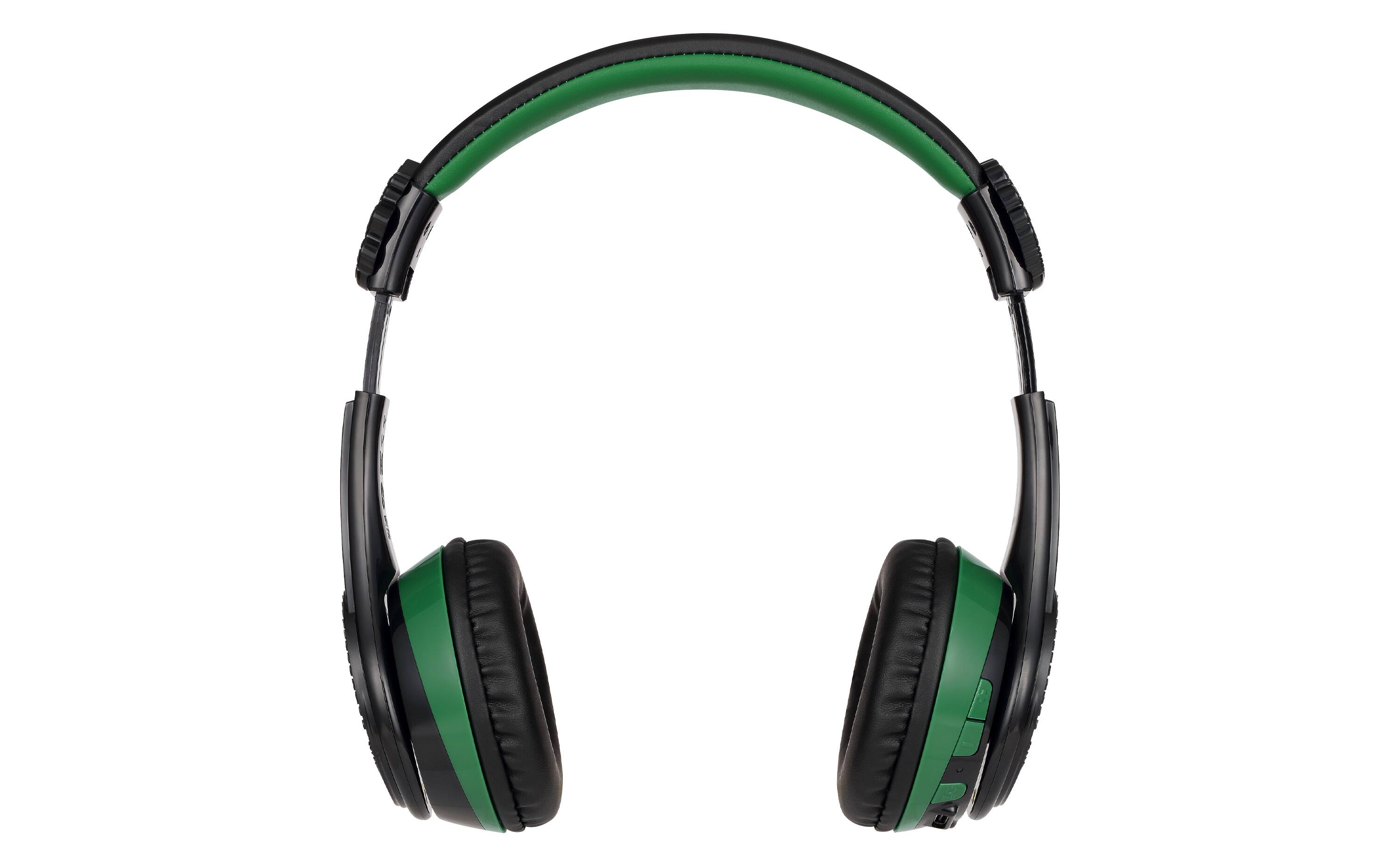 Alt View 1. eKids - eKids Wicked Elphaba Bluetooth Headphones for Kids, Wireless Headphones for School, Home, or Travel - Multicolor.