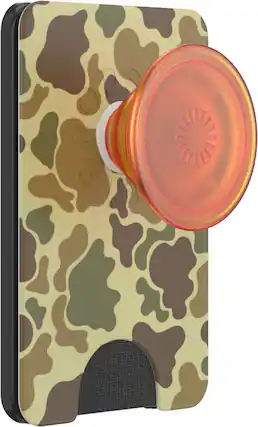 PopSockets - MagSafe PopWallet+ Cell Phone Wallet & Grip, with Adapter Ring - Bruce/Camo