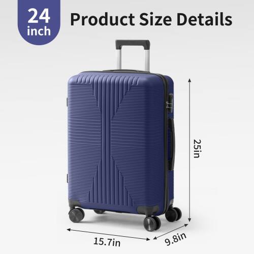 24 inch  
Product Size Details  
25in  
15.7in  
9.8in