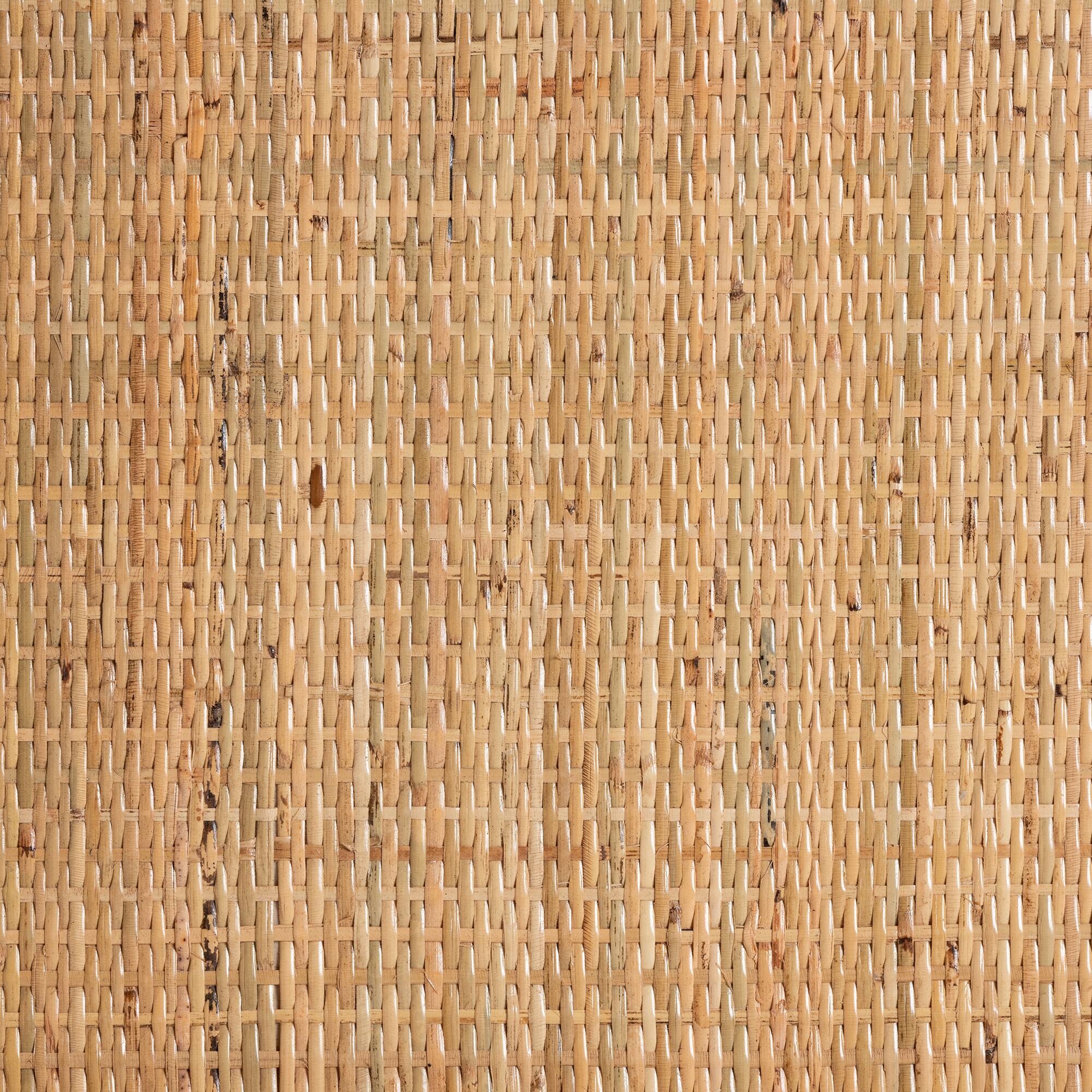 Alt View 2. bali & pari - Lombok Modern Bohemian Rattan Console Table - Natural Brown.