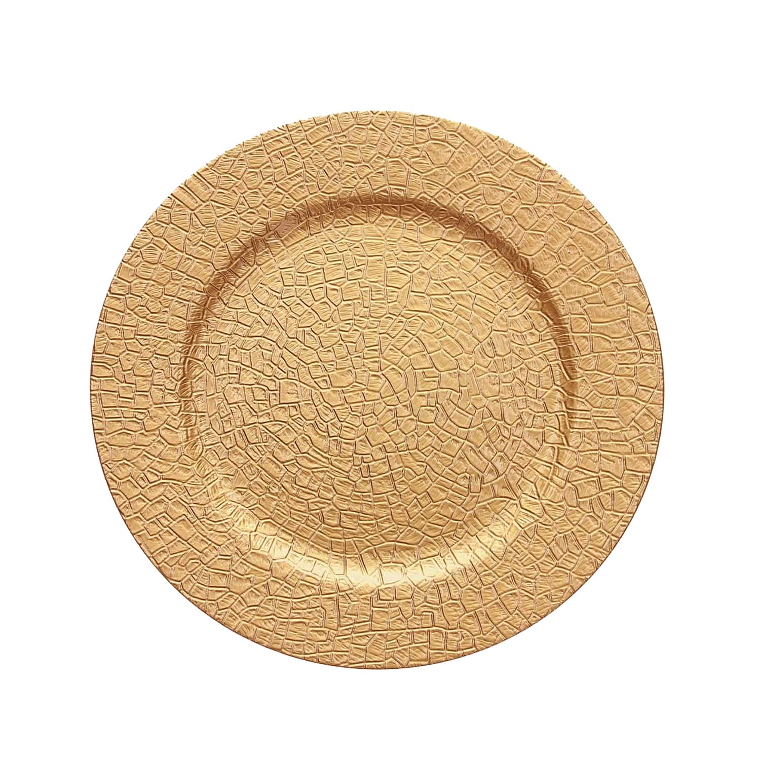 American Atelier - Rhiannon Plated Set of 4 Charger Plates 13"D - Gold