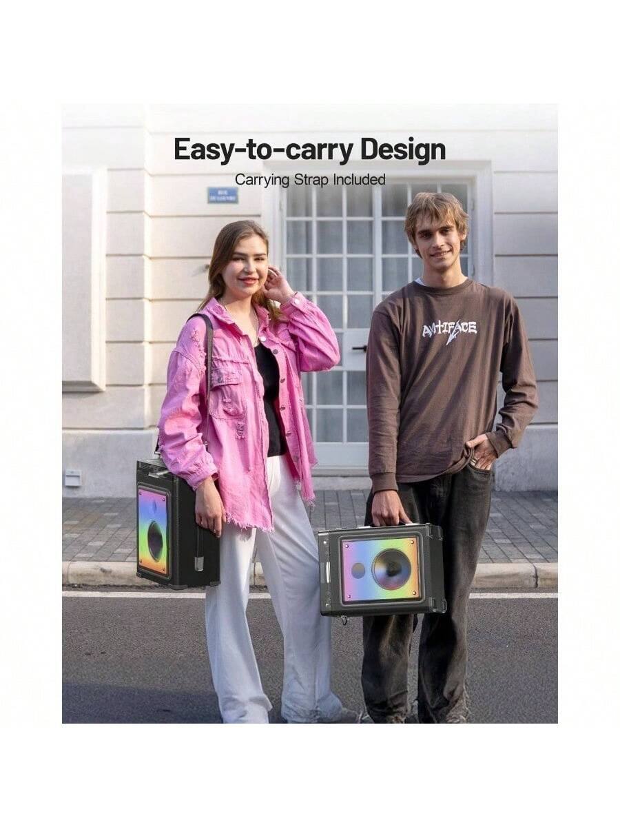 Easy-to-carry Design  
Carrying Strap Included