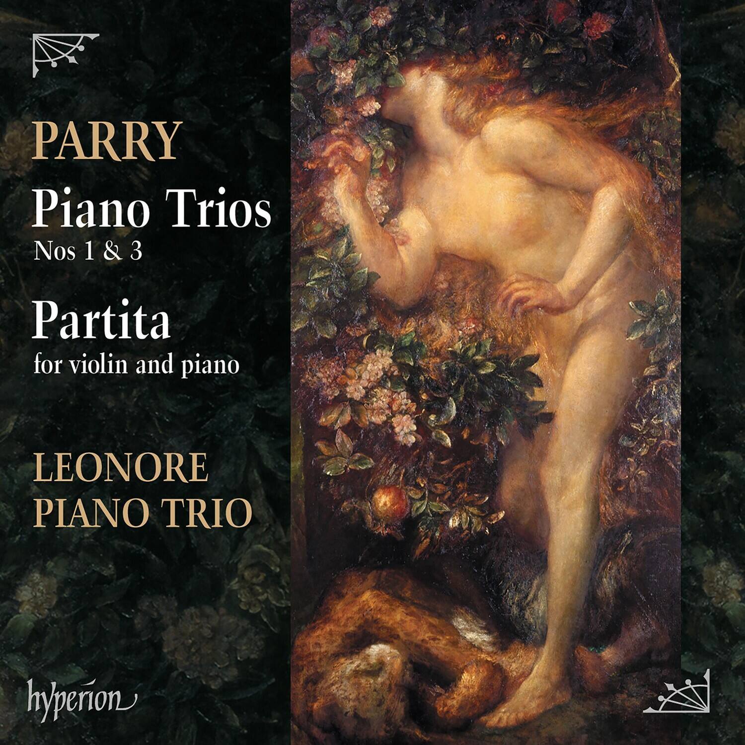 Leonore Piano Trio - Parry: Piano Trios Nos.1 & 3, Partita In D Minor  - COMPACT DISCS
