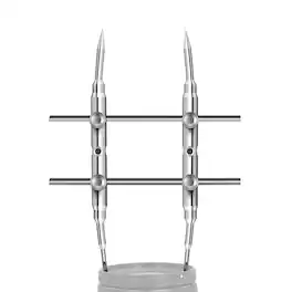 Neewer - Stainless Steel Lens Spanner Wrench, Curved Double Sided Pointy/Flat Tips, 4 Screws