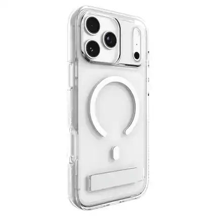 ZAGG - Crystal Palace Snap MagSafe Compatible Case w/ Kickstand for Apple iPhone 17 Pro Max - Clear