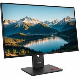 Lenovo - ThinkVision T27Q-40 27" Class WQHD LED Monitor - 16:9 - Eclipse 27" Viewable - In-plane Switching (IPS) - Black