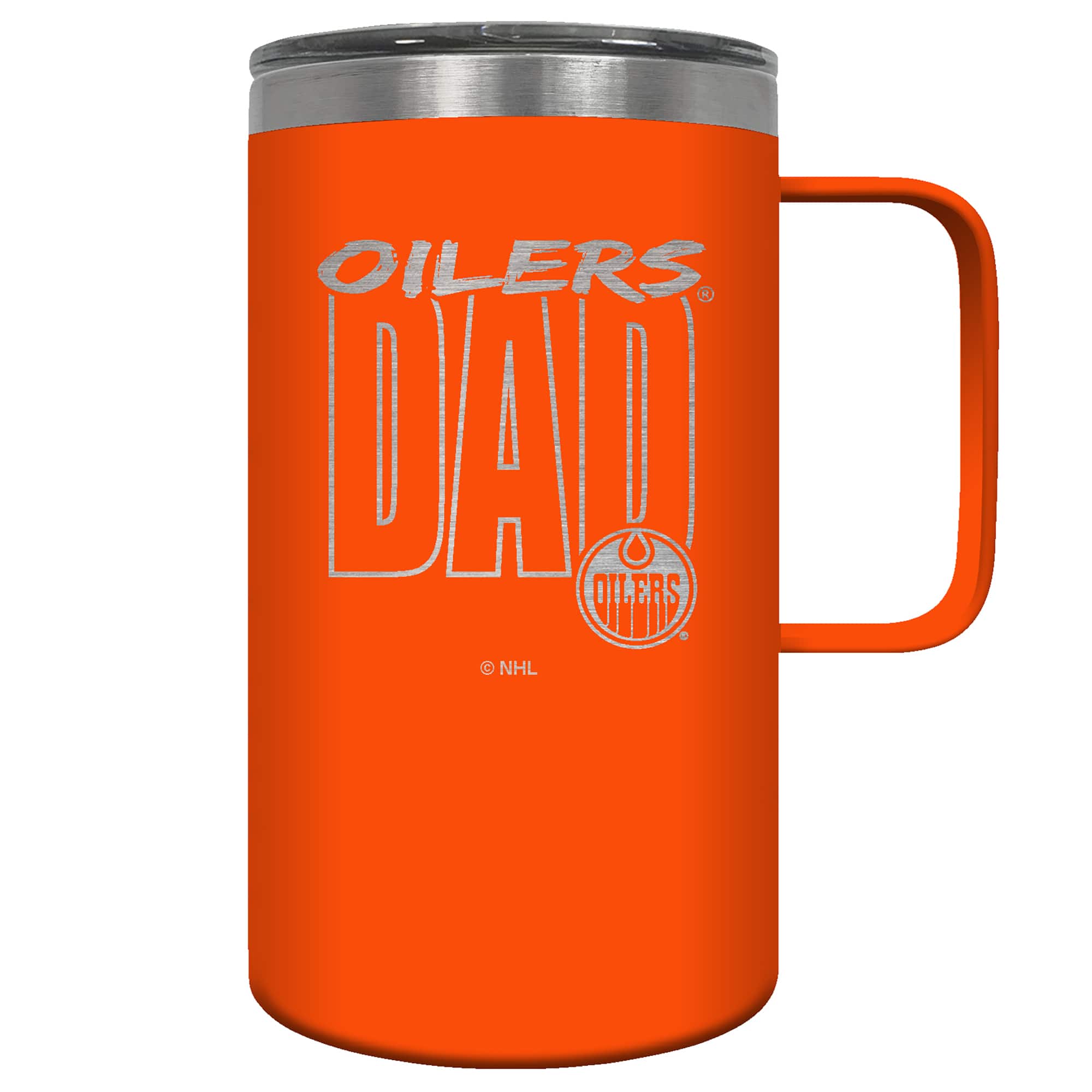 Great American Products - Edmonton Oilers Dad 18oz. Hustle Travel Mug - Multicolor price history on PriceWatchPro