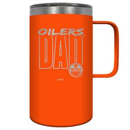 Great American Products - Edmonton Oilers Dad 18oz. Hustle Travel Mug - Multicolor