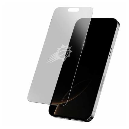Front. Screen Skinz - Phoenix Suns iPhone Clear Screen Protector - 16 Pro - Multicolor.