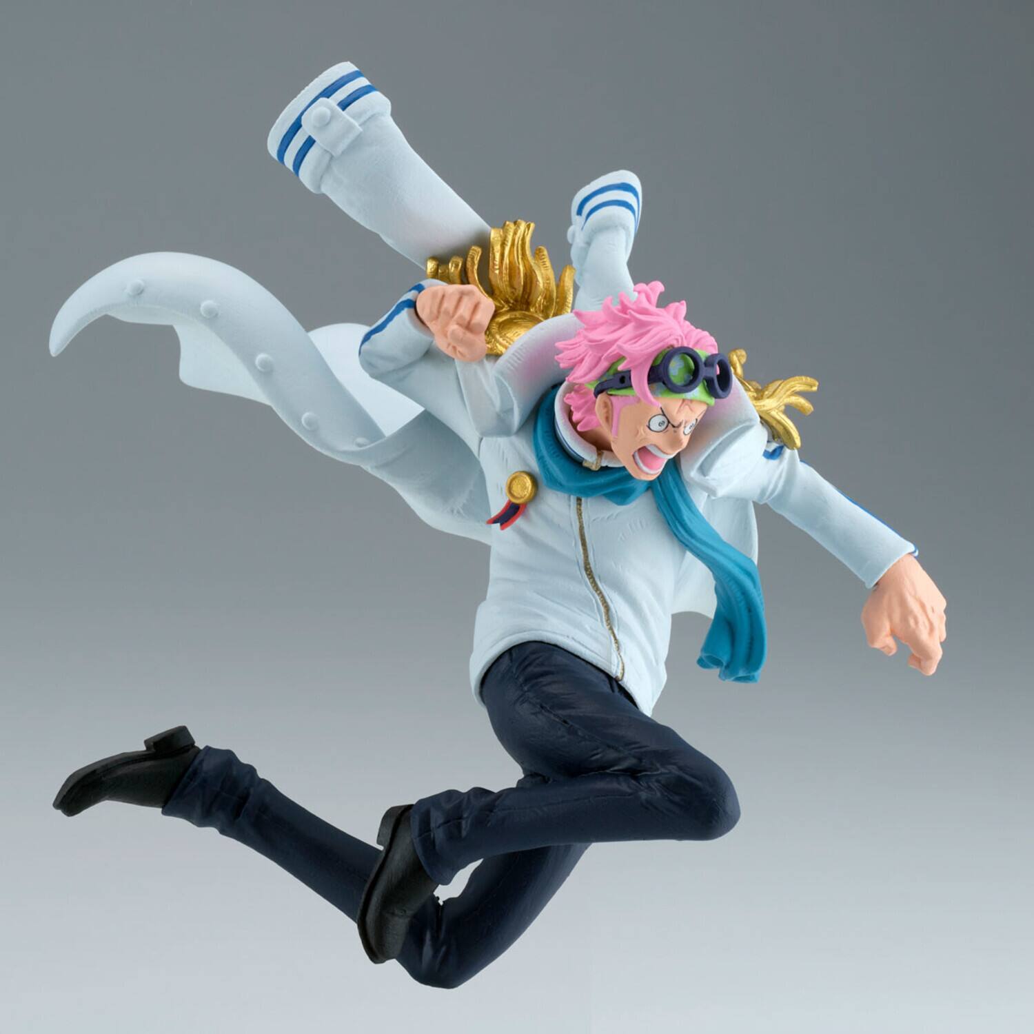 Alt View 1. PopMarket - BanPresto - One Piece - Battle Record Collection - Koby Statue   - Collectibles - Multicolor.