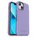 Front. OtterBox - Symmetry Antimicrobial Case for Apple iPhone 13 - Reset Purple.