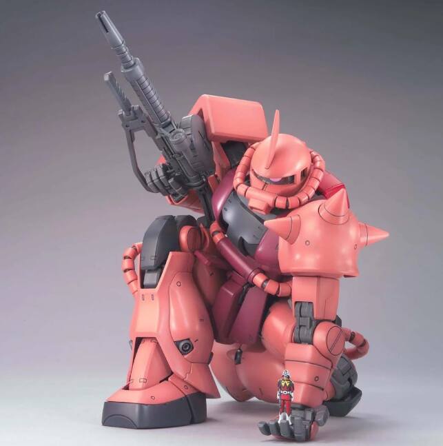 Back. Bandai - Mobile Suit Gundam MG 1/100 MS-06S Char's Zaku II (Ver. 2.0).
