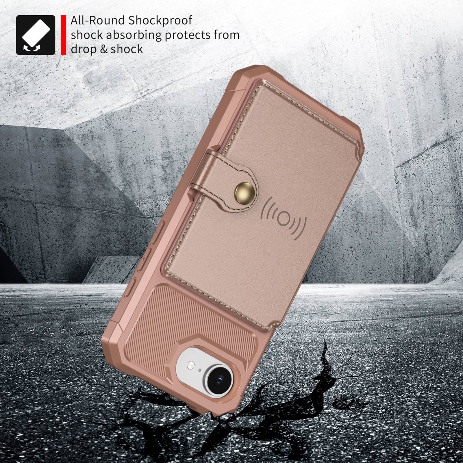 All-Round Shockproof shock absorbing protects from drop & shock