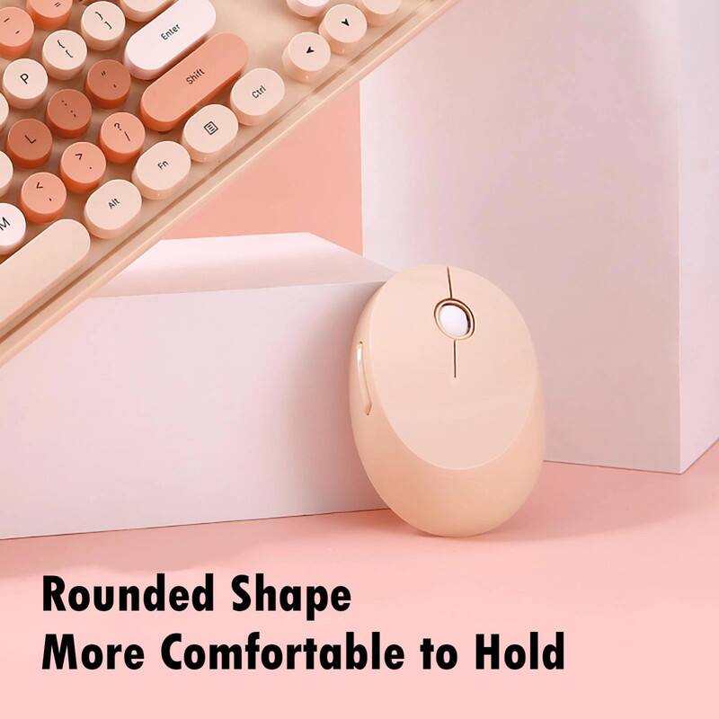Rounded Shape More Comfortable to Hold