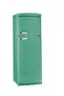 Angle. Unique Appliances - Classic Retro 11 cu.ft. Top Freezer Refrigerator - Ocean Mist Turquoise.