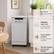 - Error Alarm: displays fault codes
- Adjustable upper rack: to accommodate larger plates/pots
- Faucet adapter included: for quick and simple connection
- Automatic detergent and rinse agent dispenser