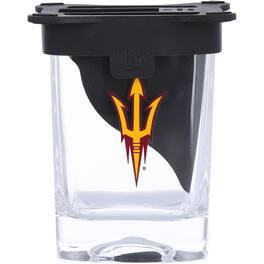Indigo Falls - Arizona State Sun Devils 10oz. Ice Wedge Glass - Multicolor