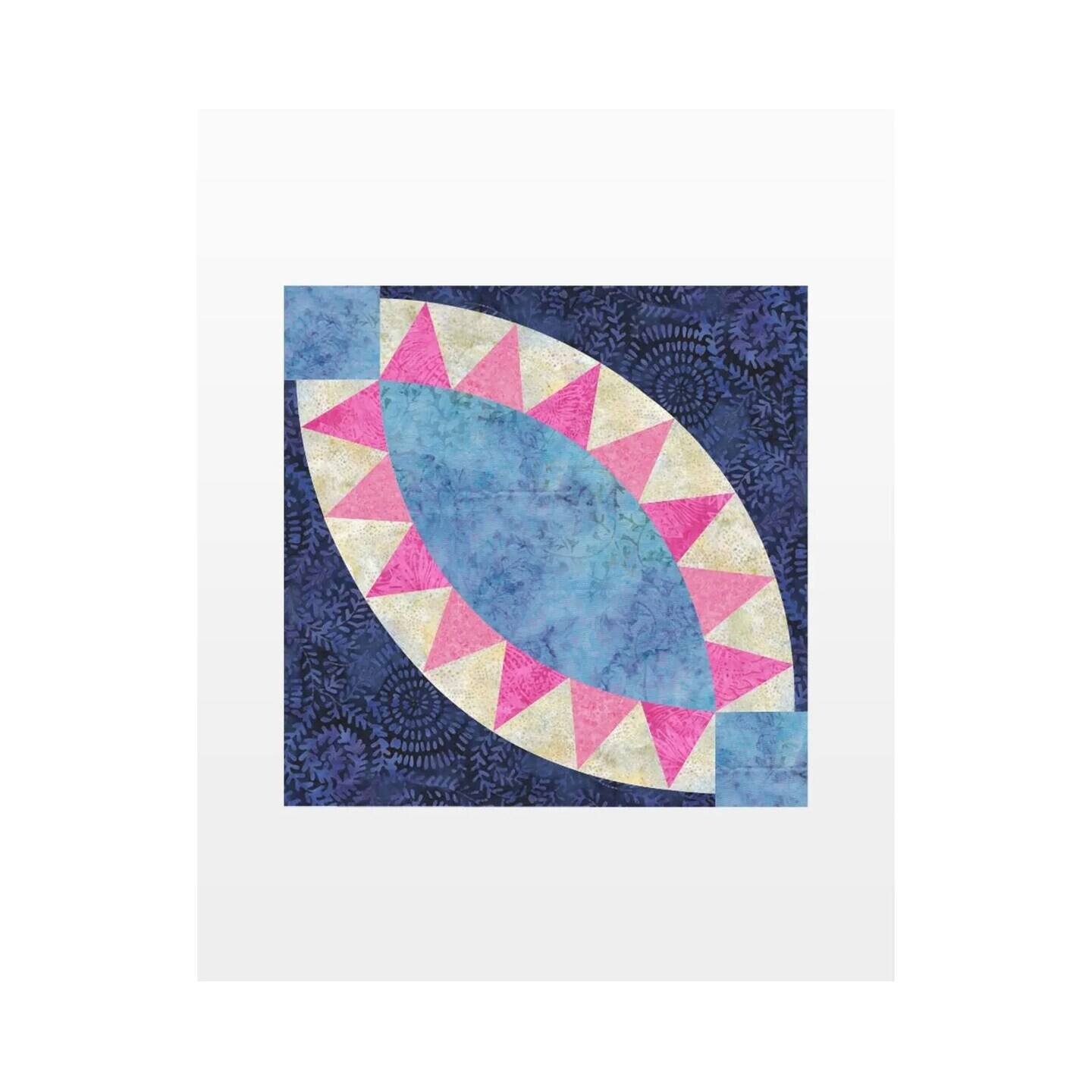 Angle. AccuQuilt - GO! Pickle Dish-10 Finished Die - Multicolor.