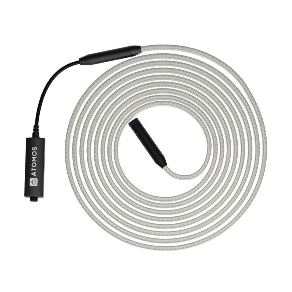 Angle. Atomos - Atomos Sun Dragon White Transparent Rope Light with 5 Color RGBAW Design.