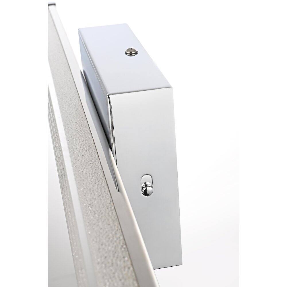 Alt View 3. Living District - Jaxx 31 Inch Led Wall Sconce In Chrome - Chrome.