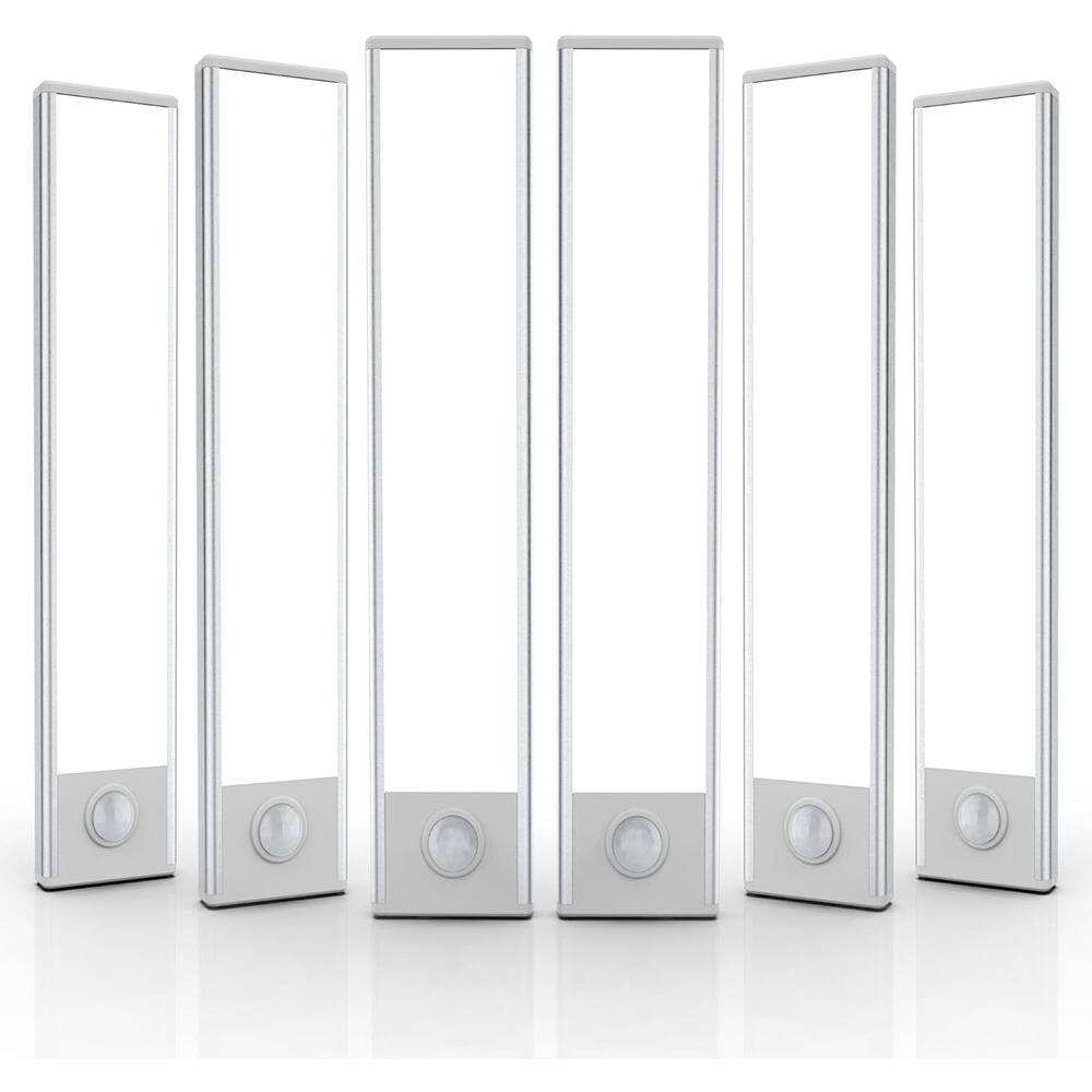 Front. ACJPR - Under Cabinet Motion Sensor Light – Rechargeable, Magnetic, 6-Pack.