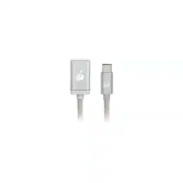 IOGEAR - Charge & Sync USB-C™ to USB Type-A Adapter - Silver