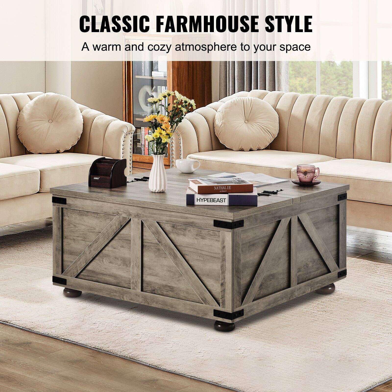 CLASSIC FARMHOUSE STYLE  
A warm and cozy atmosphere to your space