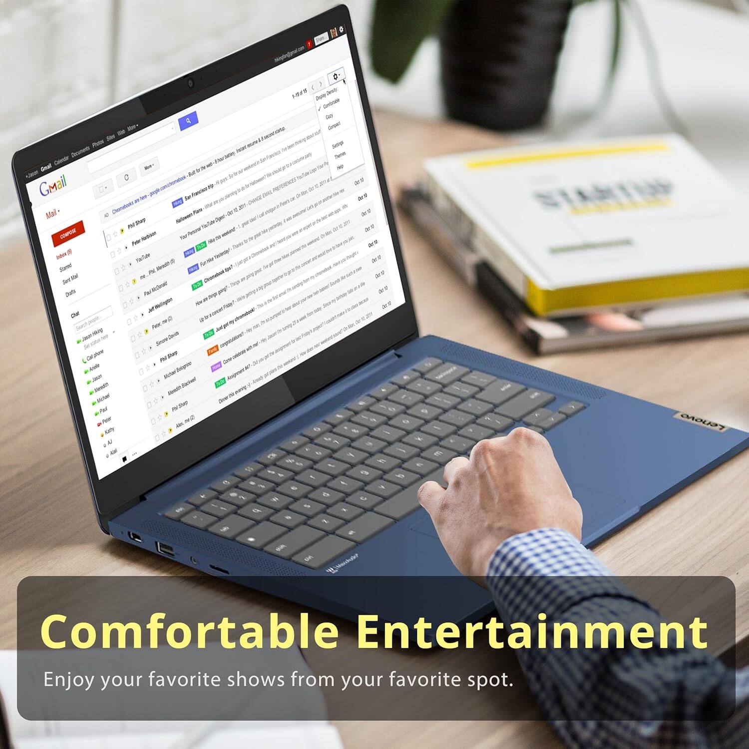 Comfortable Entertainment
Enjoy your favorite shows from your favorite spot.