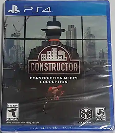 PS4
CONSTRUCTOR
CONSTRUCTION MEETS CORRUPTION
TEEN
T
Online Interactions Not Rated by the ESRB
DEEP SILVER
SYSTEM-3
SYS-3 - T (Teen 13+)