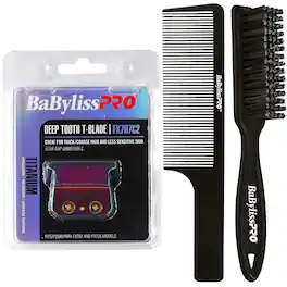 Babyliss - Pro ChameleonFX Titanium Deep Tooth T-Blade FX707C2 with Brush and Comb - Chamaleon