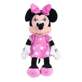 Disney - Minnie Mouse 11 inch Child Plush Toy Stuffed Character Doll Dress - Pink