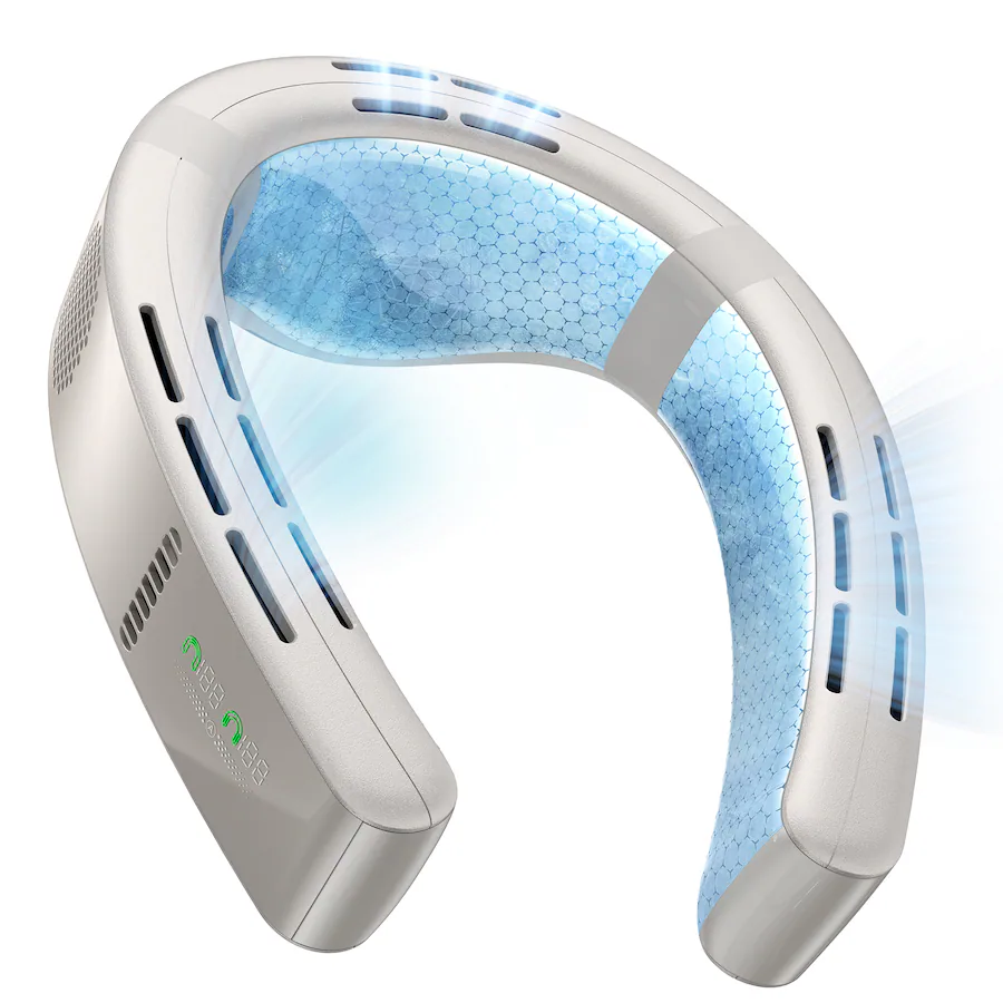 TORRAS COOLiFY Cyber Neck Air Conditioner, Cooling, Heating, and