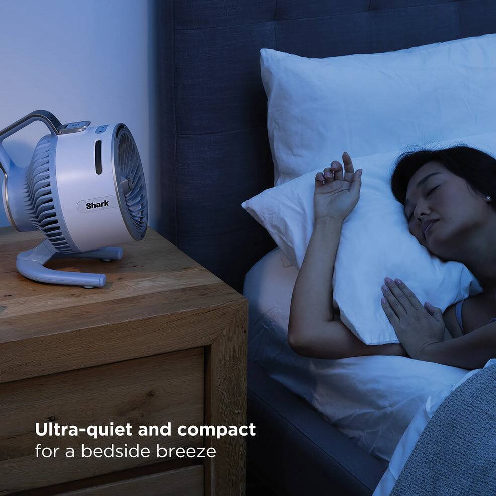 Ultra-quiet and compact for a bedside breeze