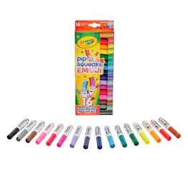 Crayola - Pip Squeaks Stamper Markers 16 Count - Assorted