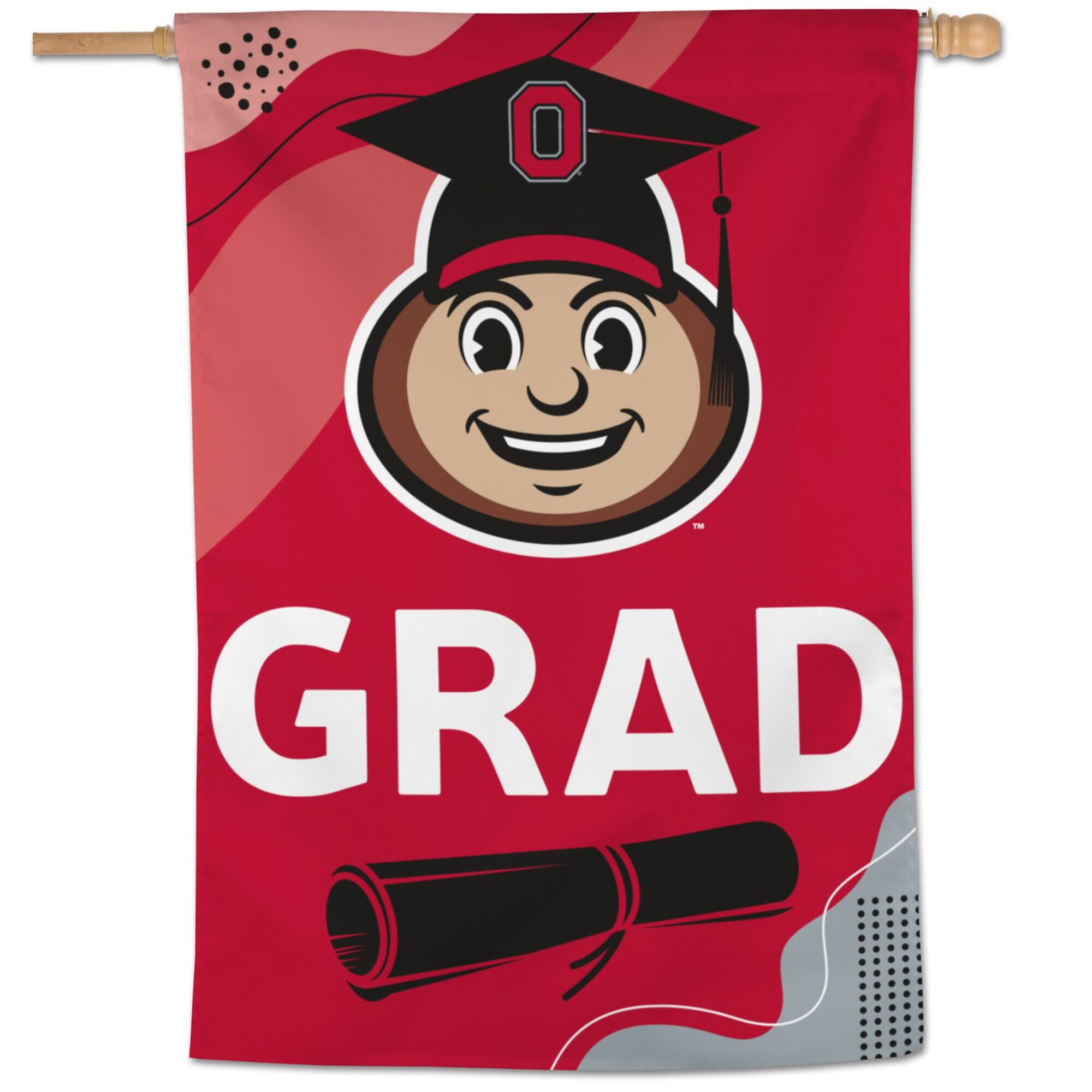 WinCraft - Ohio State Buckeyes 28" x 40" Alumni Single-Sided Vertical Banner - Multicolor
