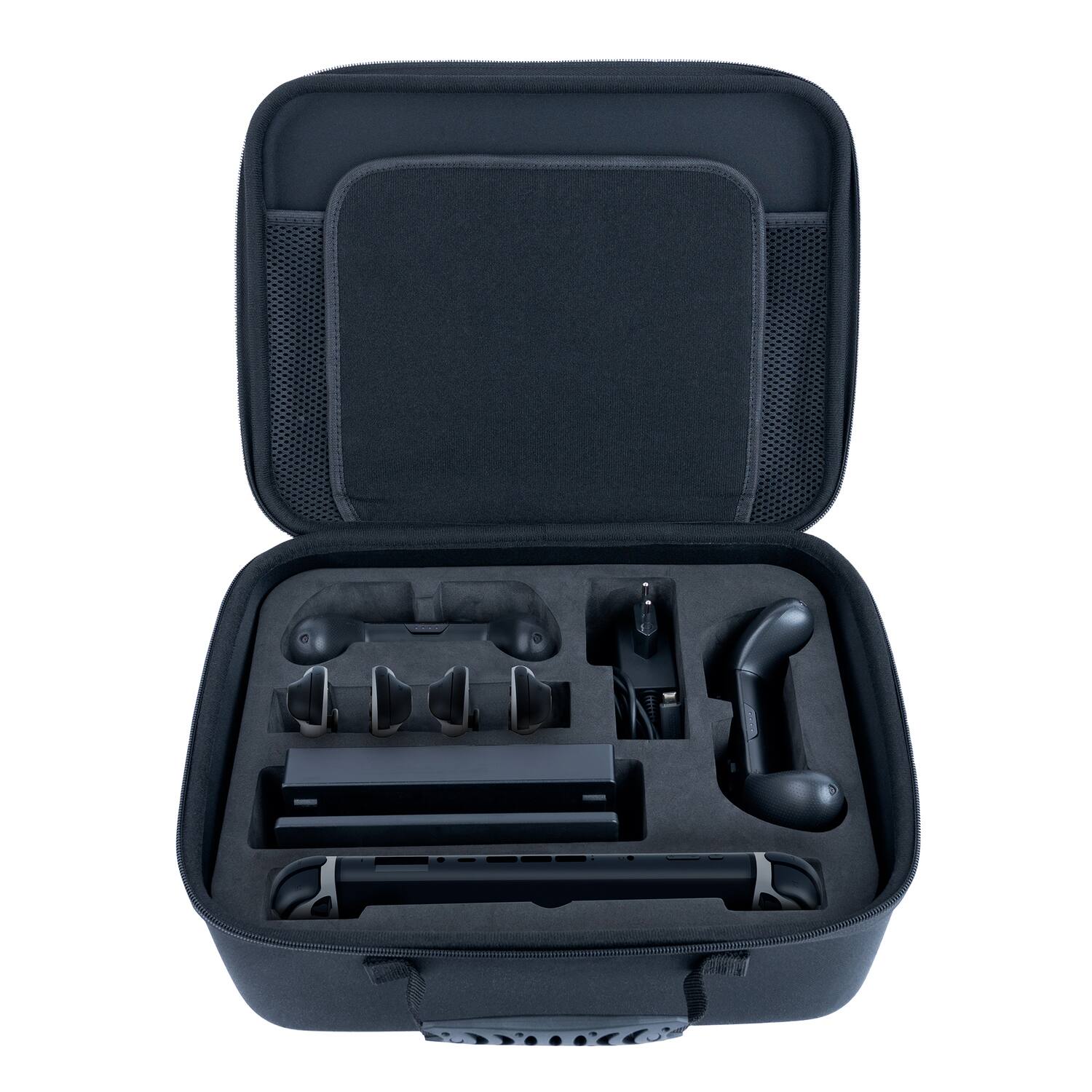 Alt View 3. Nacon - Storage Case for Nintendo Switch 2 and Accessories - Black.