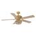 Alt View 8. Parrot Uncle - 52" BohoSand Gold Cage Ceiling Fan with Remote and Light Kit - Matte White.