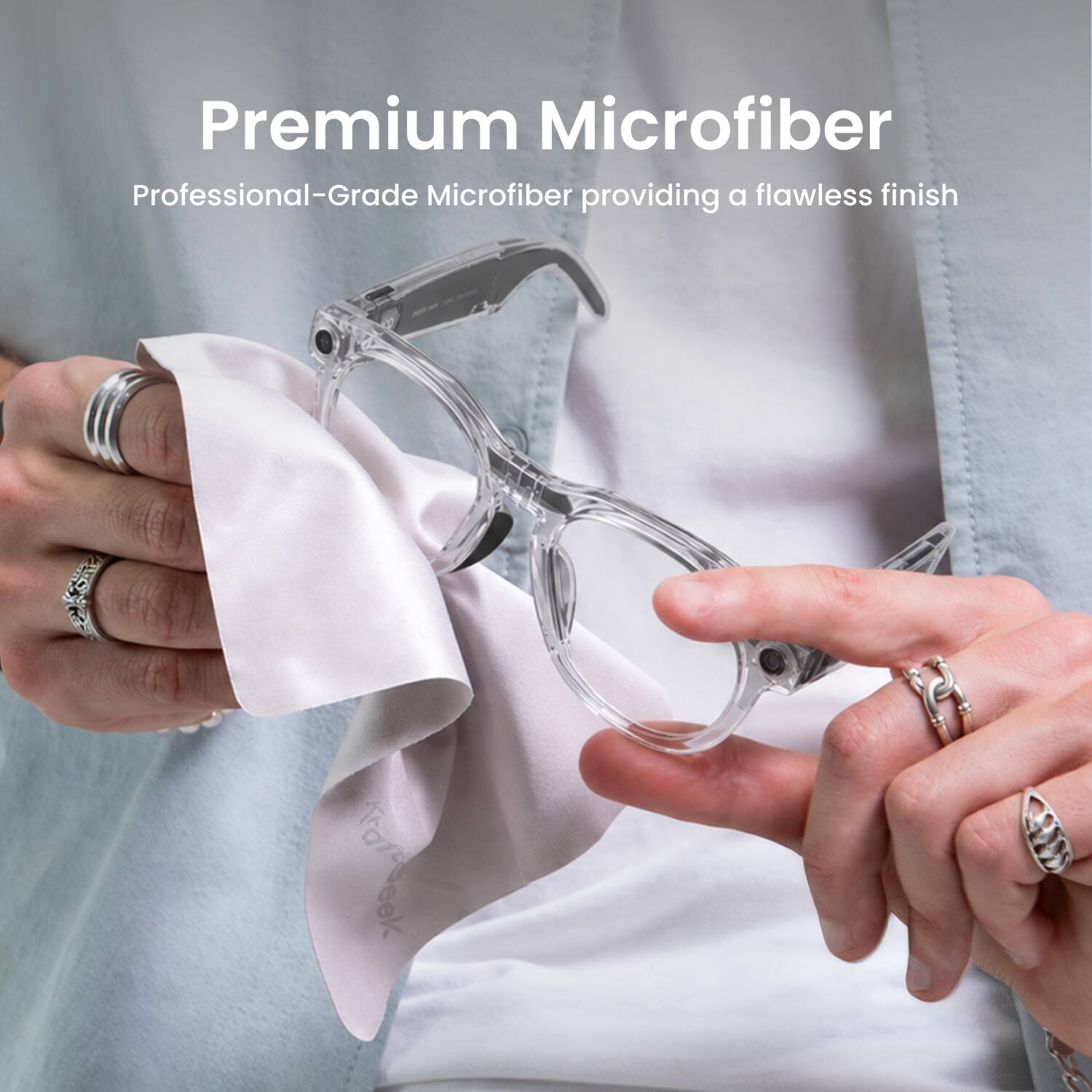Premium Microfiber  
Professional-Grade Microfiber providing a flawless finish