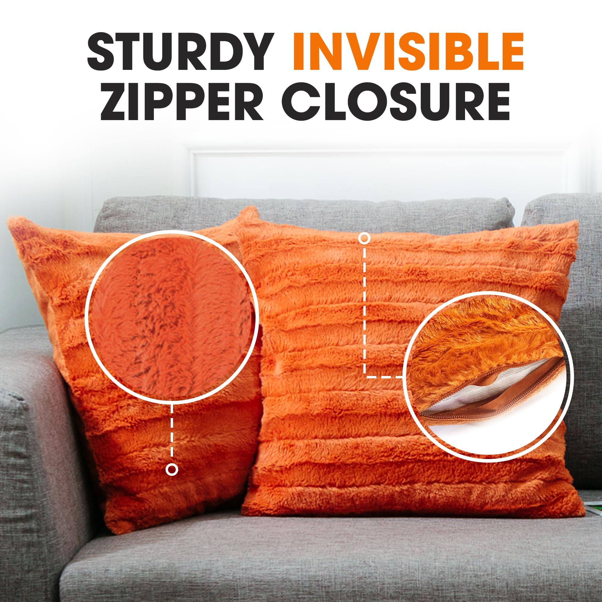 STURDY INVISIBLE ZIPPER CLOSURE