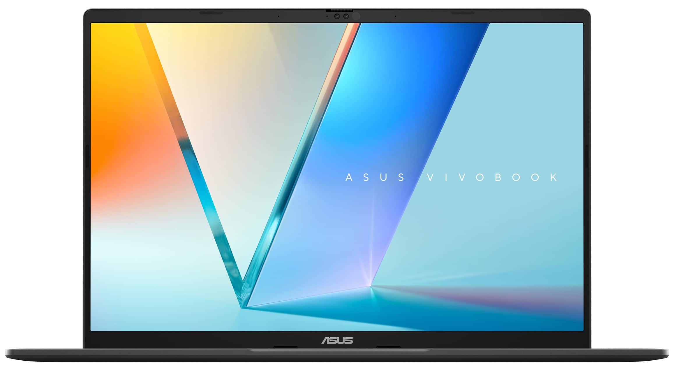 ASUS - Vivobook S16 16" OLED Laptop - AMD Ryzen AI 9 465 CPU - 32GB RAM - 1TB SSD - Copilot+ PC - Matte Gray - Front_Zoom